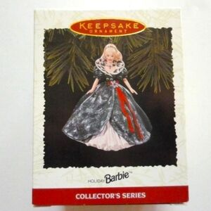 Hallmark Keepsake Ornament Holiday Barbie Collector's Series 1995